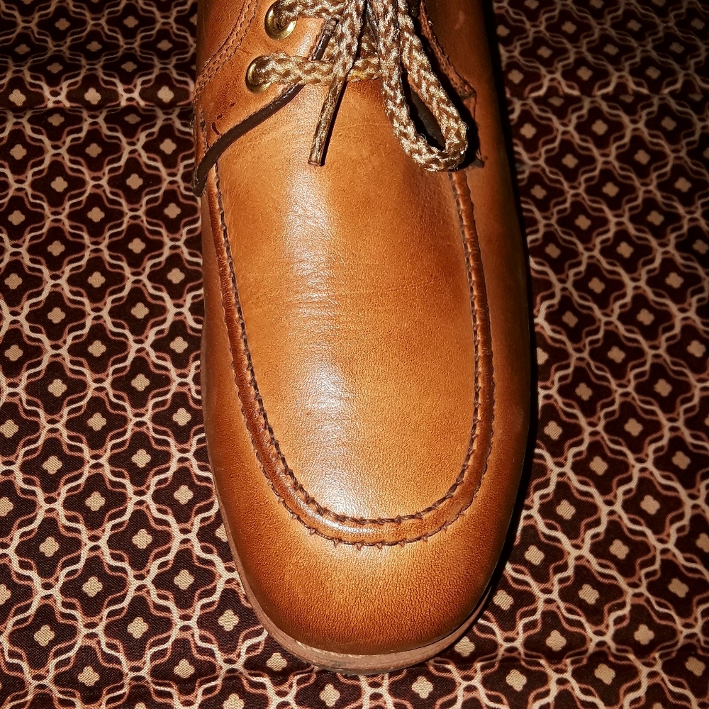 NWOT Cushioned Comfort Brown Shoes - Picture 4 of 7